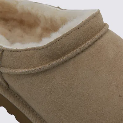 Ugg W Classic Micro Rocky Oak Mule In Nude