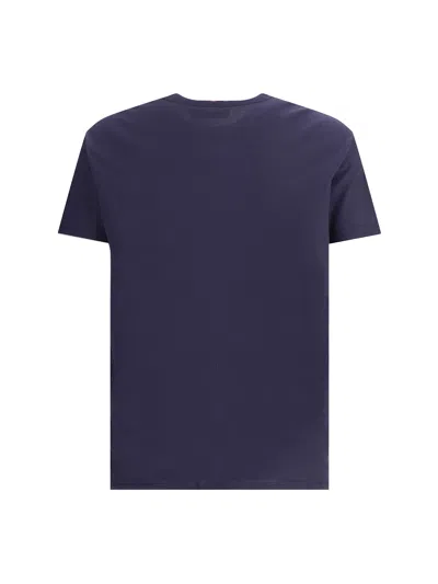 Vivienne Westwood Woman T-shirt Navy Size L Organic Cotton In Blue