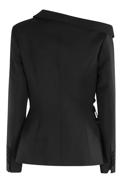 Giuseppe Di Morabito Asymmetrical Jacket Featuring Brooch Detail