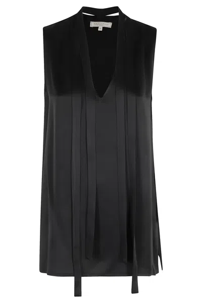 Antonelli Ribbon-detailing Blouse In Black