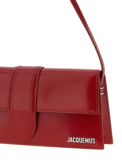 Jacquemus La Petite Pochette Rond C Shoulder Bag In Red