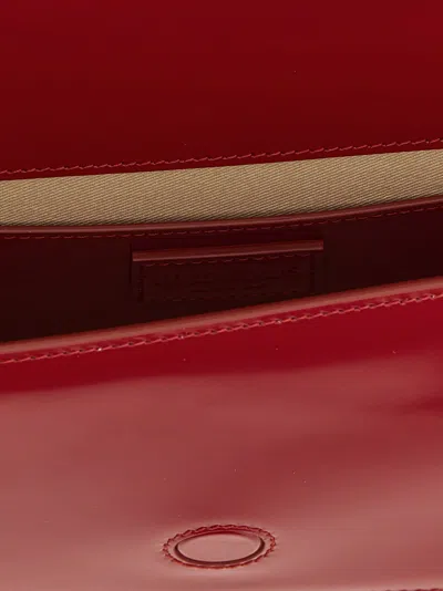 Jacquemus La Petite Pochette Rond C Shoulder Bag In Red