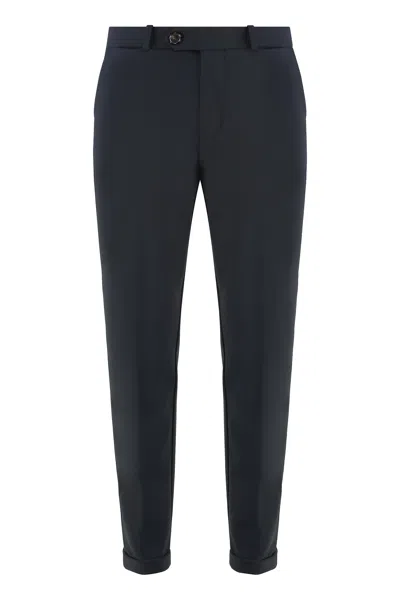 Rrd - Roberto Ricci Design Technical Fabric Pants In Blue