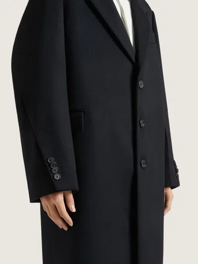 Givenchy Wool-blend Couture Seam Coat In Black