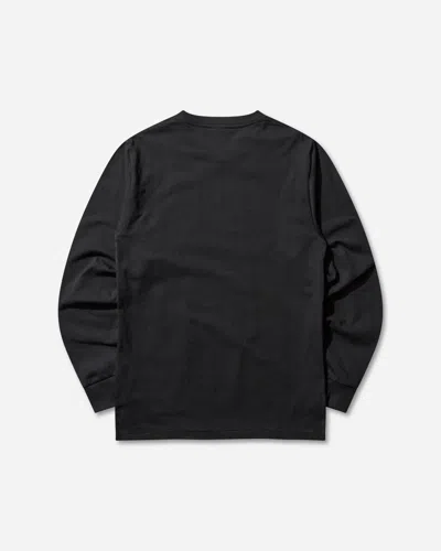 A Bathing Ape Men S College Longsleeve T-shirt In Black