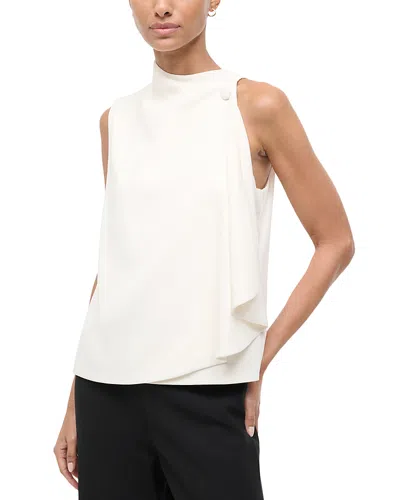 Staud Sierra Tank Top In White