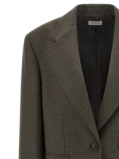 P.a.r.o.s.h Powo Blazer In Brown