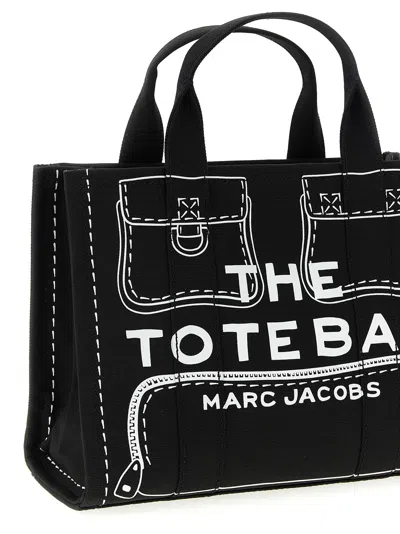 Marc Jacobs The Tote Bag Cargo Canvas Tote Bag In Black