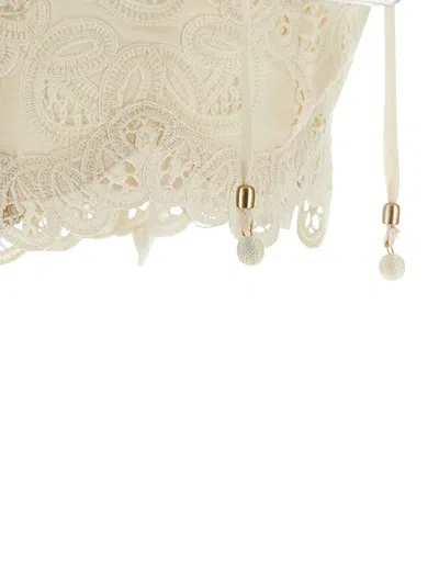 Zimmermann Top - Blanco In Neutral