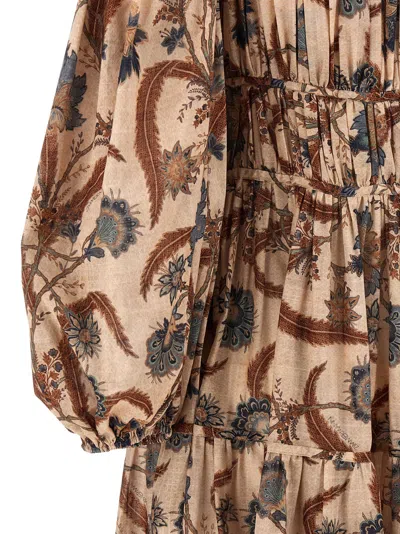 Zimmermann Dress In Brown