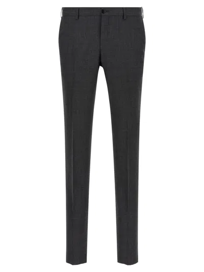 Pal Zileri Single-breasted Suit Jacket Featuring Flap Pockets In Black