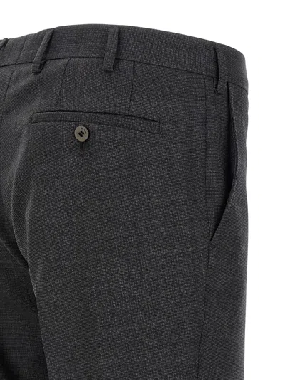 Pal Zileri Single-breasted Suit Jacket Featuring Flap Pockets In Black