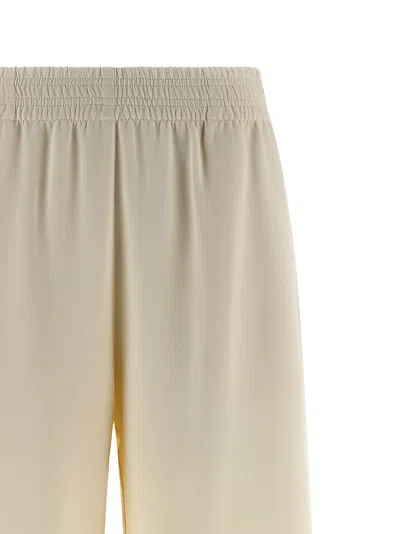 Fabiana Filippi Trousers Light And Natural In Neutral