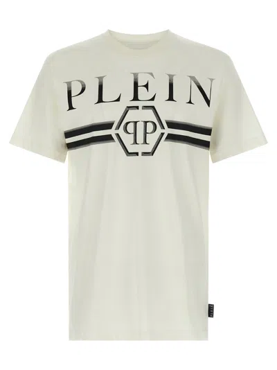 Philipp Plein 'stripes' T Shirt In Multi