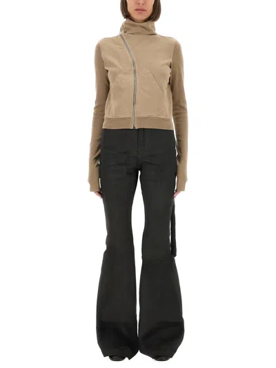 Rick Owens Drkshdw Mountain" Sweatshirt In Brown