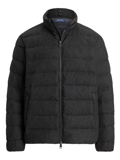 Polo Ralph Lauren Coats Polo Black In Animal Print