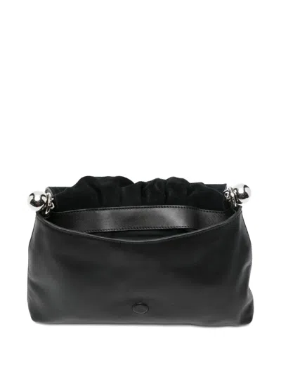 Isabel Marant Bolton Pouch Leather Shoulder Bags In Black