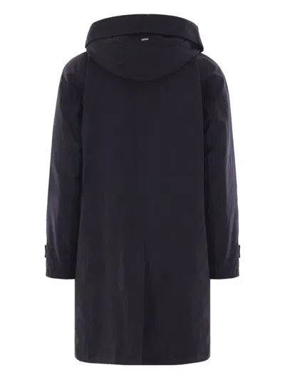 Herno Long-sleeved Down Jacket In Black