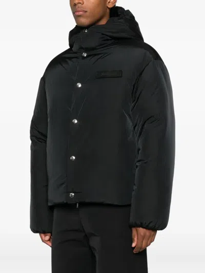 Jacquemus La Doudoune Nylon Down Jacket In Black