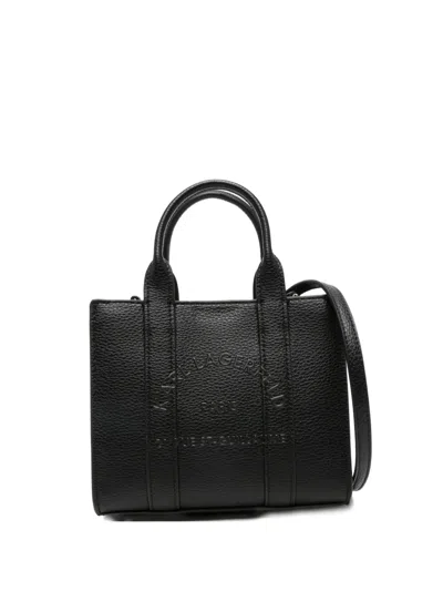 Karl Lagerfeld Black Rue St-guillaume Mini Tote In Black