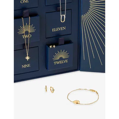Astley Clarke Yellow Gold Silver 12-day Limited-edition 18ct Yellow-gold Vermeil And Sterling-silver Advent Calend