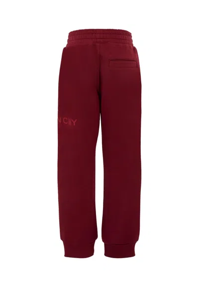 Givenchy Drawstring Sweatpants In Red