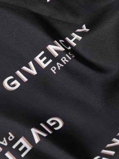 Givenchy Shadow Square In Silk In Black