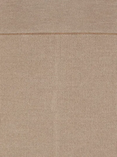 Jacquemus Merino Wool-blend Midi Skirt In Multi