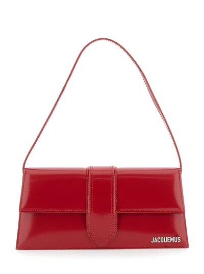 Jacquemus La Petite Pochette Rond C Shoulder Bag In Red