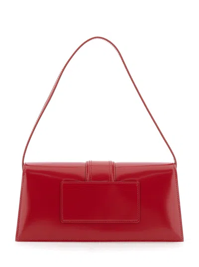 Jacquemus La Petite Pochette Rond C Shoulder Bag In Red