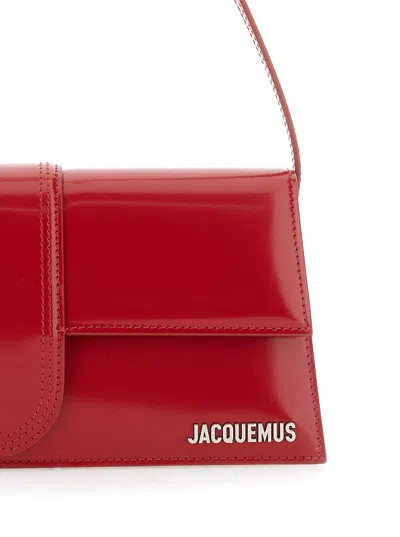 Jacquemus La Petite Pochette Rond C Shoulder Bag In Red