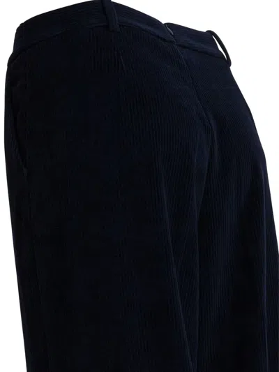 Circolo 1901 Trousers With Belt Loops And Side Pockets In Black