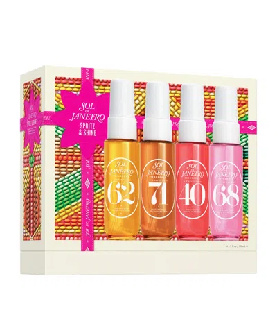 Sol De Janeiro Spritz & Shine Perfume Mist Discovery Set In Multi