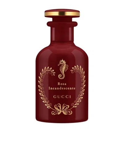 Gucci The Alchemist's Garden Rosa Incandescente Eau De Parfum Eau De Parfum In Transparent