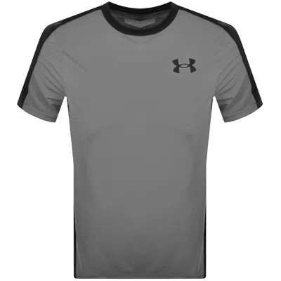 Under Armour Wordmark T Shirt Grey In Gray
