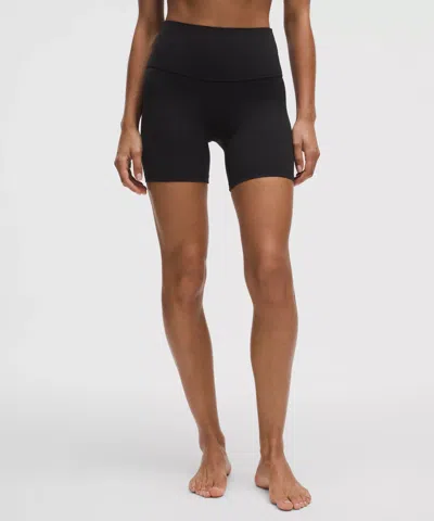 Lululemon Align High-rise Stretch-jersey Shorts In Black