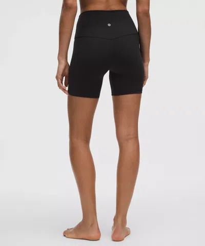 Lululemon Align High-rise Stretch-jersey Shorts In Black