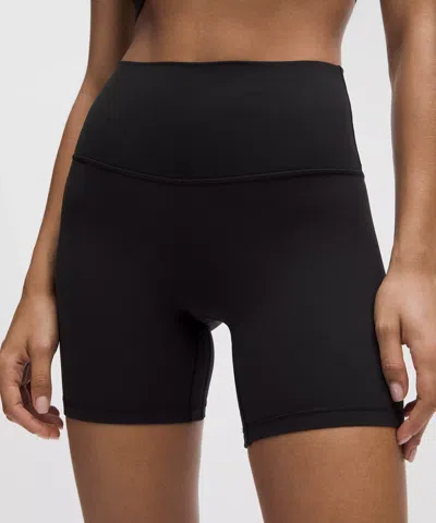 Lululemon Align High-rise Stretch-jersey Shorts In Black