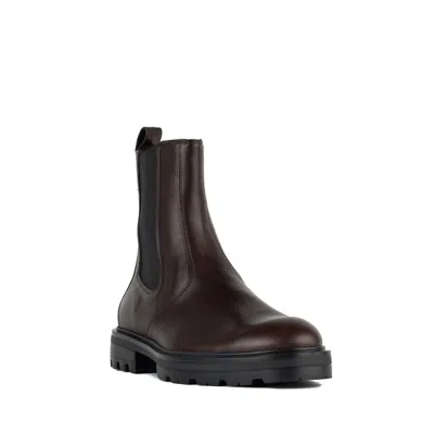 Hogan Chelsea Ankle Boots H673 Brown In Brown