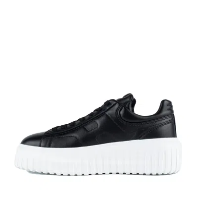 Hogan Sneakers H-stripes Black In Black