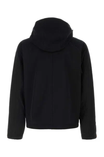 Napapijri A-rivalto Jacket With Hood And Pockets In Black