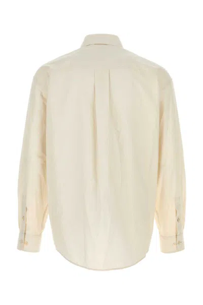Lemaire Regular Shirt Sh1201lf1500 Wh048 In Neutral
