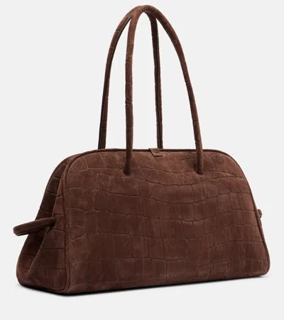 Jacquemus Dark Brown The Turismo Bowling Bag In Brown