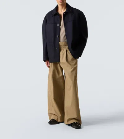 Simone Rocha Embellished Wool-blend Jacket In Black