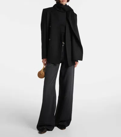 HELSINKI高腰阔腿牛仔裤