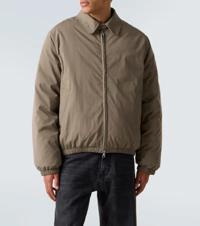 Our Legacy Avenue Puffa Jacket In Solaro Fabric In Green