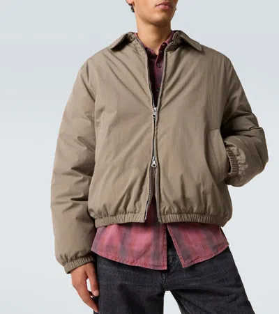 Our Legacy Avenue Puffa Jacket In Solaro Fabric In Green
