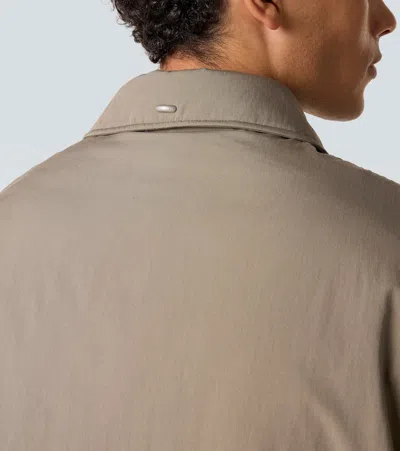 Our Legacy Avenue Puffa Jacket In Solaro Fabric In Green