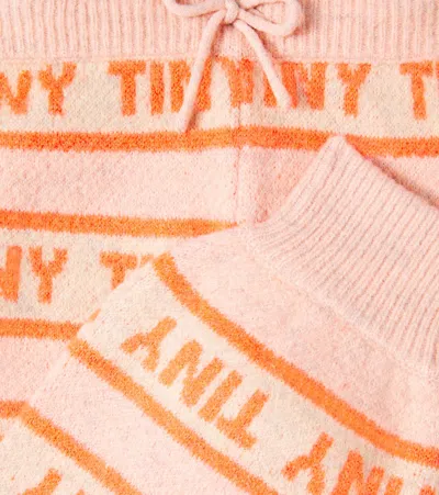 Tinycottons Tiny Knitted Sweatpants In Multi