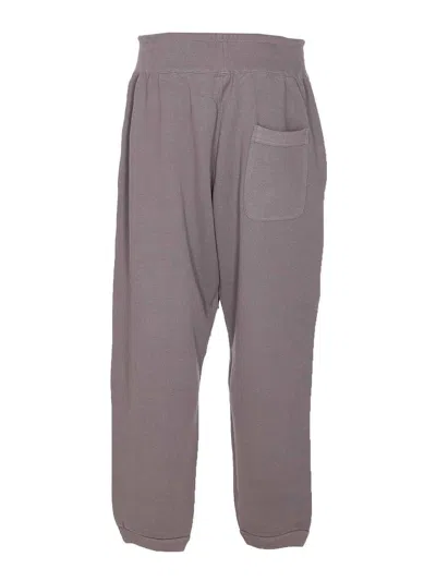 Y-3 Side Graphic Sweatpants In Gray